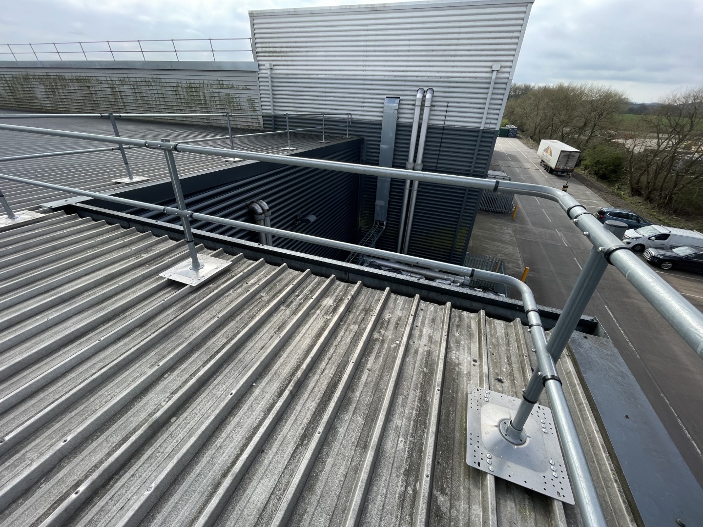 Specialists in Roof Guardrail Inspections | Maintenance Guardrail Inspections | Maintenance